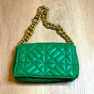 Zara‎ purse green H45